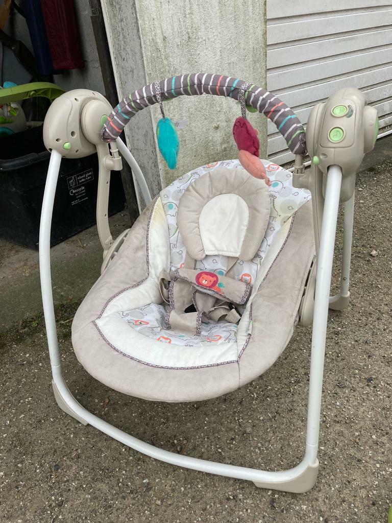ingenuity baby swing soothe and delight